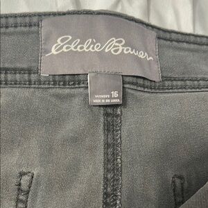 Eddie Bauer Charcoal Women's 16 Shorts
